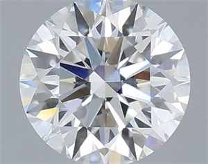 Foto Diamante Natural 0.45 quilates, Redondo , Color F, claridad VVS2 y certificado IGI de