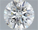Natural Diamond 0.70 Carats, Round with Excellent Cut, G Color, VS2 Clarity and Certified by IGI