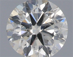 Picture of Natural Diamond 0.50 Carats, Round with Excellent Cut, J Color, SI2 Clarity and Certified by IGI