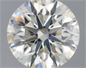 Natural Diamond 0.70 Carats, Round with Excellent Cut, J Color, VS1 Clarity and Certified by IGI