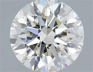 Picture of Natural Diamond 0.40 Carats, Round with Excellent Cut, H Color, VS2 Clarity and Certified by IGI