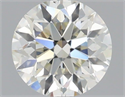 Natural Diamond 0.40 Carats, Round with Very Good Cut, H Color, SI1 Clarity and Certified by IGI