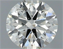 Natural Diamond 0.40 Carats, Round with Excellent Cut, I Color, SI1 Clarity and Certified by IGI