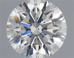 Foto Diamante Natural 0.40 quilates, Redondo , Color I, claridad VS2 y certificado IGI de