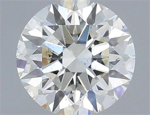 Foto Diamante Natural 0.41 quilates, Redondo , Color H, claridad SI1 y certificado IGI de