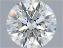 Natural Diamond 0.41 Carats, Round with Excellent Cut, I Color, SI1 Clarity and Certified by IGI