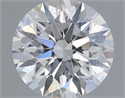 Natural Diamond 0.70 Carats, Round with Excellent Cut, F Color, I1 Clarity and Certified by GIA