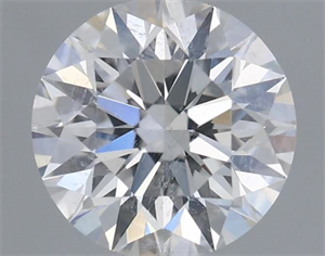 Picture of Natural Diamond 0.70 Carats, Round with Excellent Cut, F Color, I1 Clarity and Certified by GIA