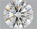 Natural Diamond 0.40 Carats, Round with Excellent Cut, H Color, SI2 Clarity and Certified by IGI