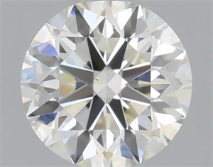 Picture of Natural Diamond 0.40 Carats, Round with Excellent Cut, H Color, VS2 Clarity and Certified by IGI