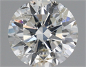 Diamante Natural 0.70 quilates, Redondo , Color H, claridad I1 y certificado IGI