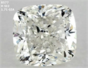 Diamante Natural 1.71 quilates, Del cojín , Color H, claridad SI2 y certificado GIA