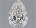 Diamante Natural 0.55 quilates, De pera , Color F, claridad IF y certificado GIA