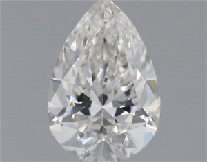Foto Diamante Natural 0.55 quilates, De pera , Color F, claridad IF y certificado GIA de