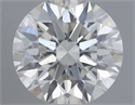 Natural Diamond 0.52 Carats, Round with Excellent Cut, K Color, SI2 Clarity and Certified by GIA