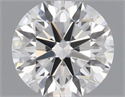Diamante Natural 0.55 quilates, Redondo , Color J, claridad VVS2 y certificado GIA