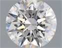 Natural Diamond 0.54 Carats, Round with Excellent Cut, I Color, VS1 Clarity and Certified by GIA