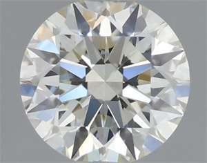 Foto Diamante Natural 0.52 quilates, Redondo , Color M, claridad VVS2 y certificado GIA de