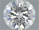 Diamante Natural 0.54 quilates, Redondo , Color I, claridad VVS2 y certificado GIA