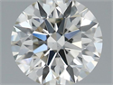 Diamante Natural 0.52 quilates, Redondo , Color K, claridad VS1 y certificado GIA