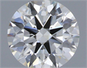 Diamante Natural 0.54 quilates, Redondo , Color J, claridad IF y certificado GIA