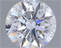 Diamante Natural 0.53 quilates, Redondo , Color D, claridad SI1 y certificado GIA