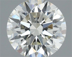 Foto Diamante Natural 0.54 quilates, Redondo , Color K, claridad VS1 y certificado GIA de