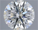 Diamante Natural 0.55 quilates, Redondo , Color J, claridad VS1 y certificado GIA