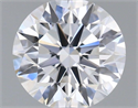 Diamante Natural 0.55 quilates, Redondo , Color D, claridad VVS1 y certificado GIA