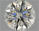 Diamante Natural 0.54 quilates, Redondo , Color L, claridad VVS1 y certificado GIA