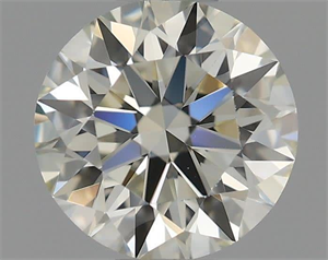 Foto Diamante Natural 0.54 quilates, Redondo , Color L, claridad VVS1 y certificado GIA de