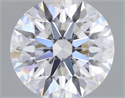 Diamante Natural 0.55 quilates, Redondo , Color D, claridad SI1 y certificado GIA