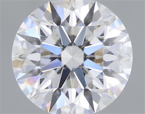 Foto Diamante Natural 0.55 quilates, Redondo , Color D, claridad SI1 y certificado GIA de