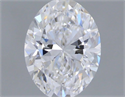 Diamante Natural 0.57 quilates, Ovalado , Color D, claridad IF y certificado GIA
