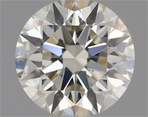 Foto Diamante Natural 0.56 quilates, Redondo , Color M, claridad IF y certificado GIA de