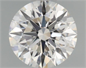 Diamante Natural 0.57 quilates, Redondo , Color H, claridad VVS2 y certificado GIA