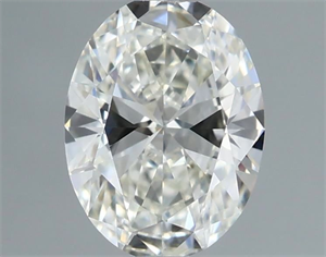 Picture of Natural Diamond 0.56 Carats, Oval with  Cut, K Color, VVS1 Clarity and Certified by GIA