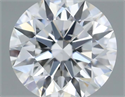 Natural Diamond 0.56 Carats, Round with Excellent Cut, G Color, SI2 Clarity and Certified by GIA