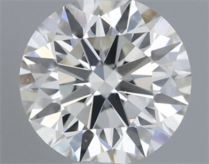 Foto Diamante Natural 0.60 quilates, Redondo , Color J, claridad VS2 y certificado GIA de