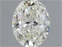 Diamante Natural 0.60 quilates, Ovalado , Color J, claridad VS2 y certificado GIA