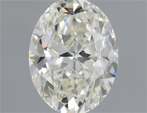 Foto Diamante Natural 0.60 quilates, Ovalado , Color J, claridad VS2 y certificado GIA de