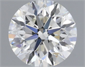 Diamante Natural 0.60 quilates, Redondo , Color J, claridad VS1 y certificado GIA