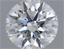 Natural Diamond 0.60 Carats, Round with Very Good Cut, H Color, VS2 Clarity and Certified by GIA