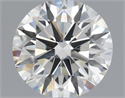 Diamante Natural 0.60 quilates, Redondo , Color J, claridad VVS1 y certificado GIA