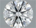 Natural Diamond 0.60 Carats, Round with Excellent Cut, J Color, VS1 Clarity and Certified by GIA