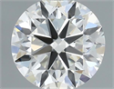 Diamante Natural 0.60 quilates, Redondo , Color I, claridad VVS1 y certificado GIA