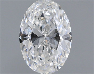 Picture of Natural Diamond 0.60 Carats, Oval with  Cut, E Color, IF Clarity and Certified by GIA