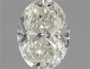 Foto Diamante Natural 0.60 quilates, Ovalado , Color K, claridad SI1 y certificado GIA de
