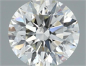 Diamante Natural 0.60 quilates, Redondo , Color K, claridad SI1 y certificado GIA