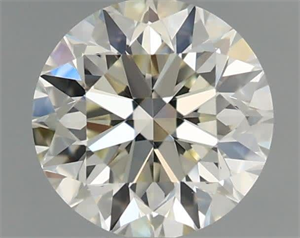 Picture of Natural Diamond 0.60 Carats, Round with Very Good Cut, L Color, VVS1 Clarity and Certified by GIA